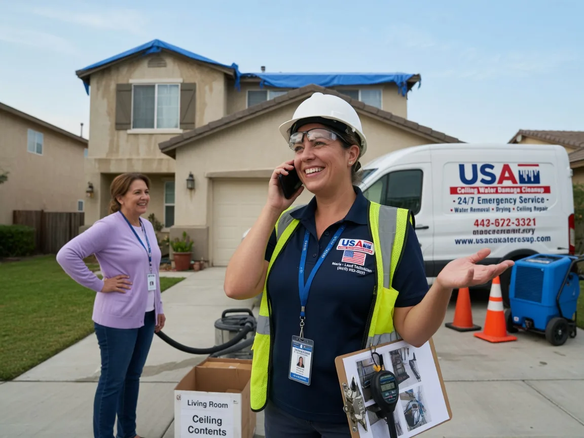 Ceiling Water Damage Restoration Grand Tower, IL FAQs